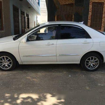 Kia Cerato MT 2008 - Bán xe Kia Cerato MT đời 2008, màu trắng số sàn, 245 triệu