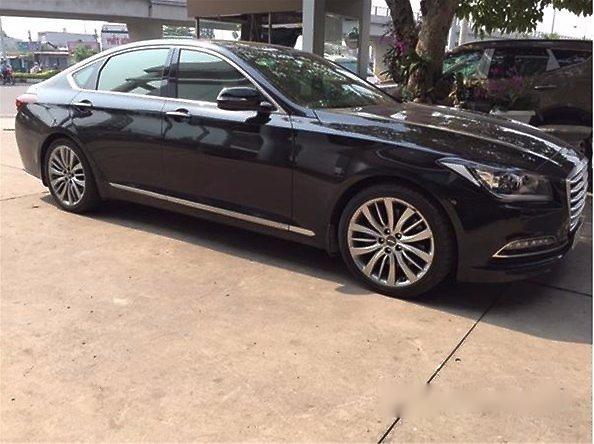 Hyundai Genesis  AT 2017 - Hyundai Ngọc Phát bán xe Hyundai Genesis AT đời 2017, màu đen, nhập khẩu