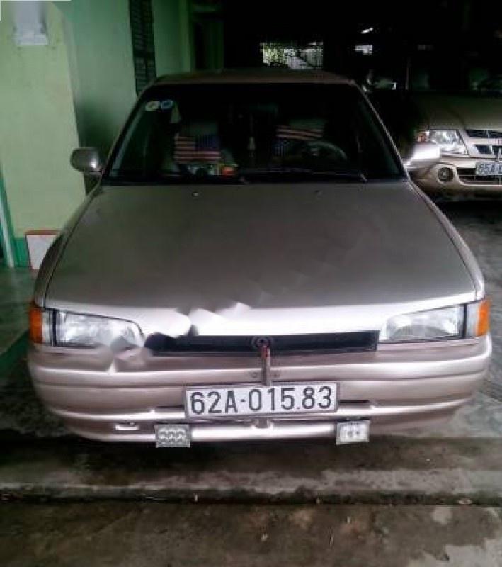 Mazda 323 1995 - Bán Mazda 323 đời 1995, màu hồng, nhập khẩu  