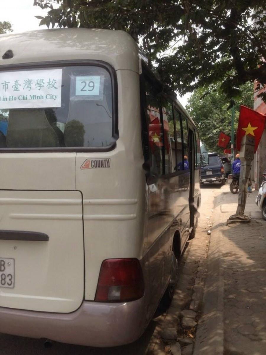 Hyundai County 1998 - Cần bán lại xe Hyundai County đời 1998, màu kem (be), nhập khẩu Hàn Quốc chính chủ, giá chỉ 135 triệu
