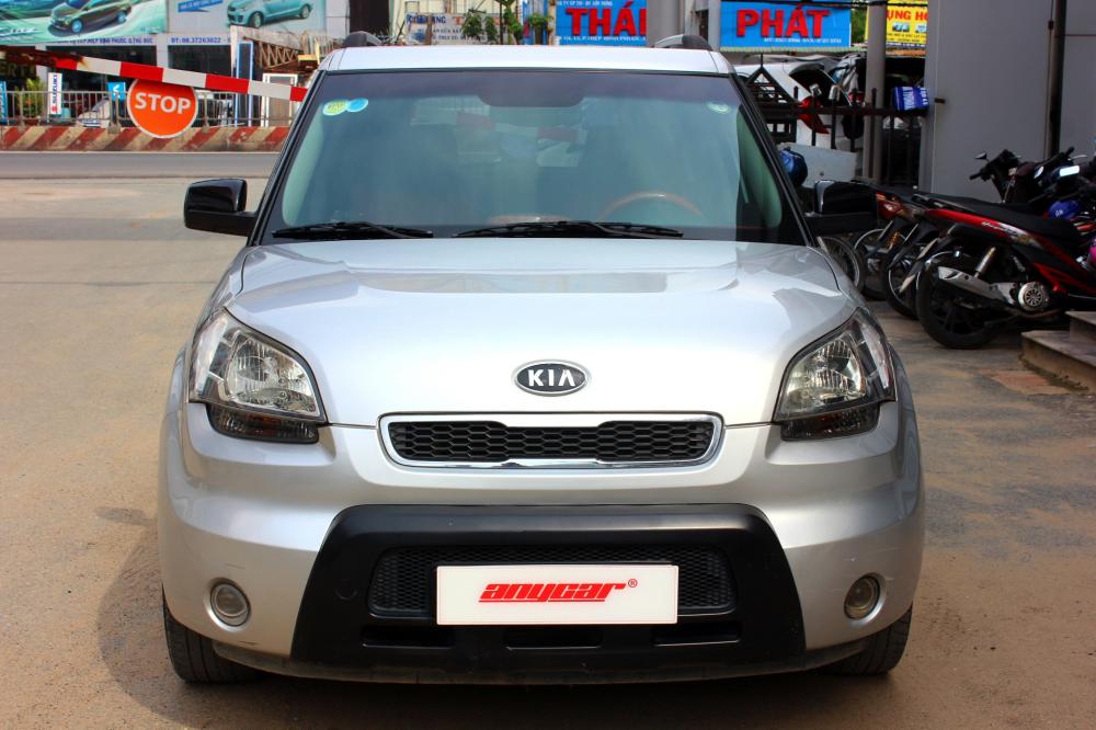 Kia Soul 4U 1.6AT 2008 - Bán Kia Soul 4U 1.6AT đời 2008, màu bạc, nhập khẩu, 385tr, kiểu dáng thân thiện