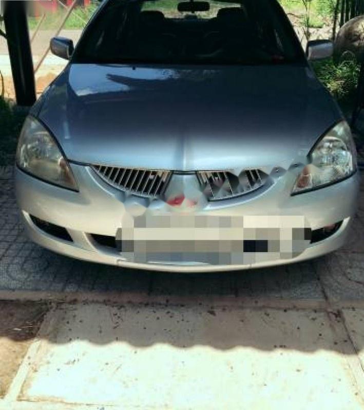 Mitsubishi Lancer AT 2003 - Bán xe Mitsubishi Lancer AT đời 2003, màu bạc số tự động