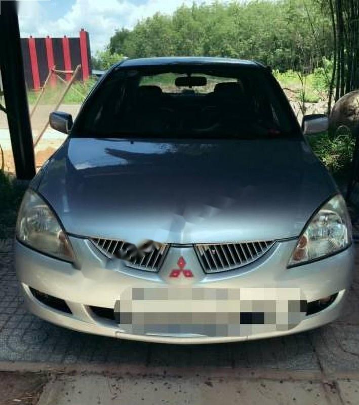 Mitsubishi Lancer 2003 - Bán xe cũ Mitsubishi Lancer đời 2003, màu bạc số tự động