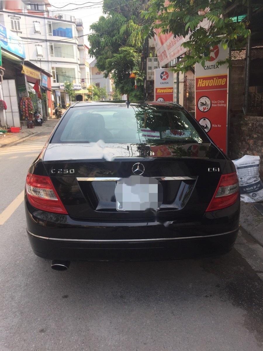 Mercedes-Benz C250 2011 - Bán xe Mercedes C250 đời 2011, màu đen