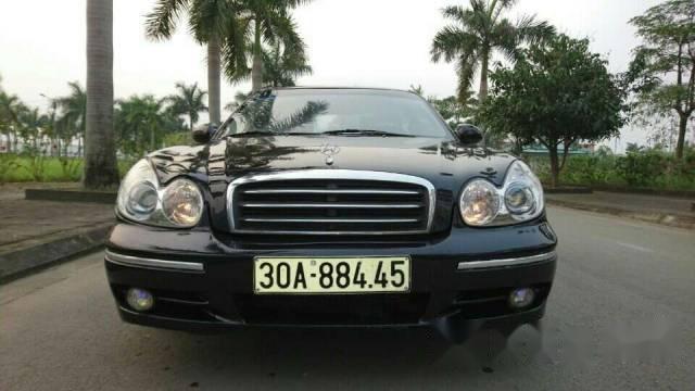 Hyundai Sonata 2003 - Cần bán Hyundai Sonata 2.0 AT đời 2003, màu đen 