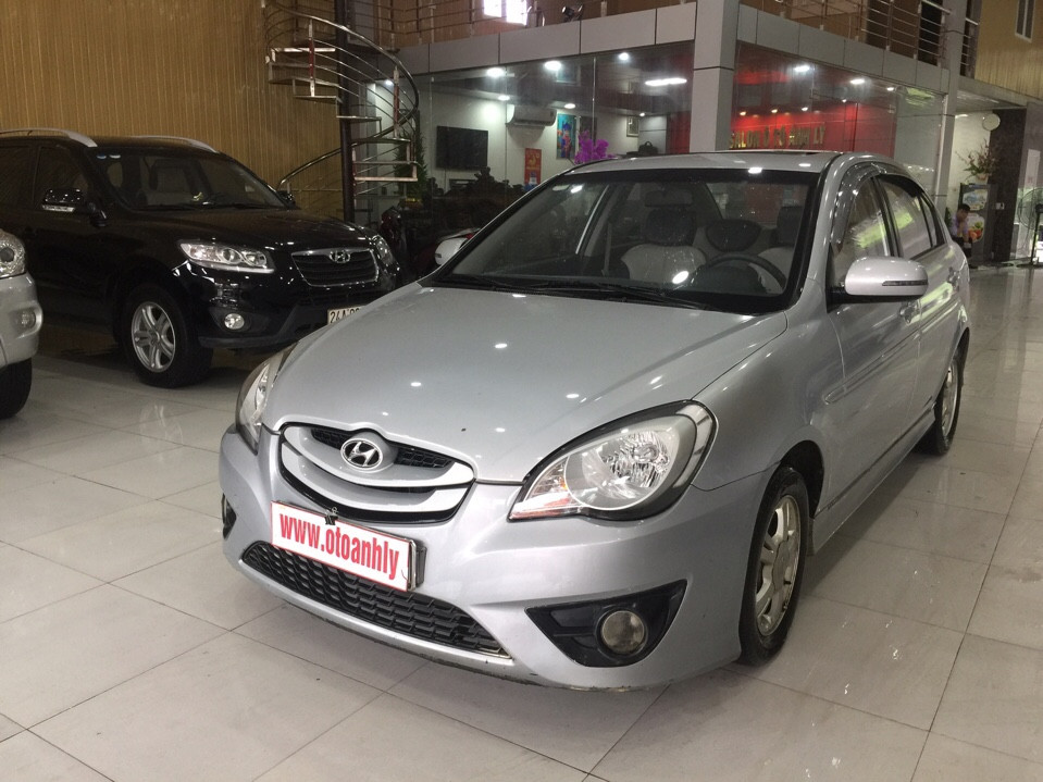 Hyundai Verna 2009 - Cần bán Hyundai Verna đời 2009, màu bạc, nhập khẩu nguyên chiếc