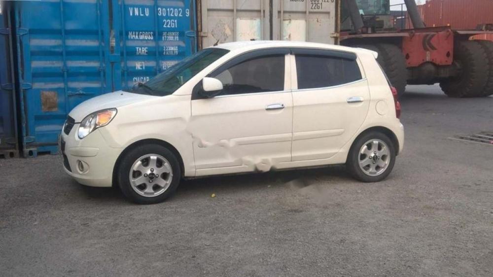 Kia Morning EX 2009 - Bán ô tô Kia Morning EX đời 2009, màu trắng chính chủ giá cạnh tranh