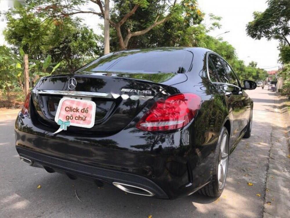Mercedes-Benz C300  AMG 2016 - Cần bán Mercedes C300 AMG đời 2016, màu đen