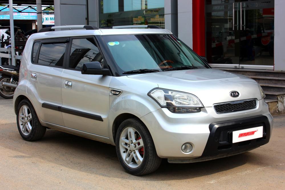 Kia Soul 4U 1.6AT 2008 - Bán Kia Soul 4U 1.6AT đời 2008, màu bạc, nhập khẩu, 385tr, kiểu dáng thân thiện