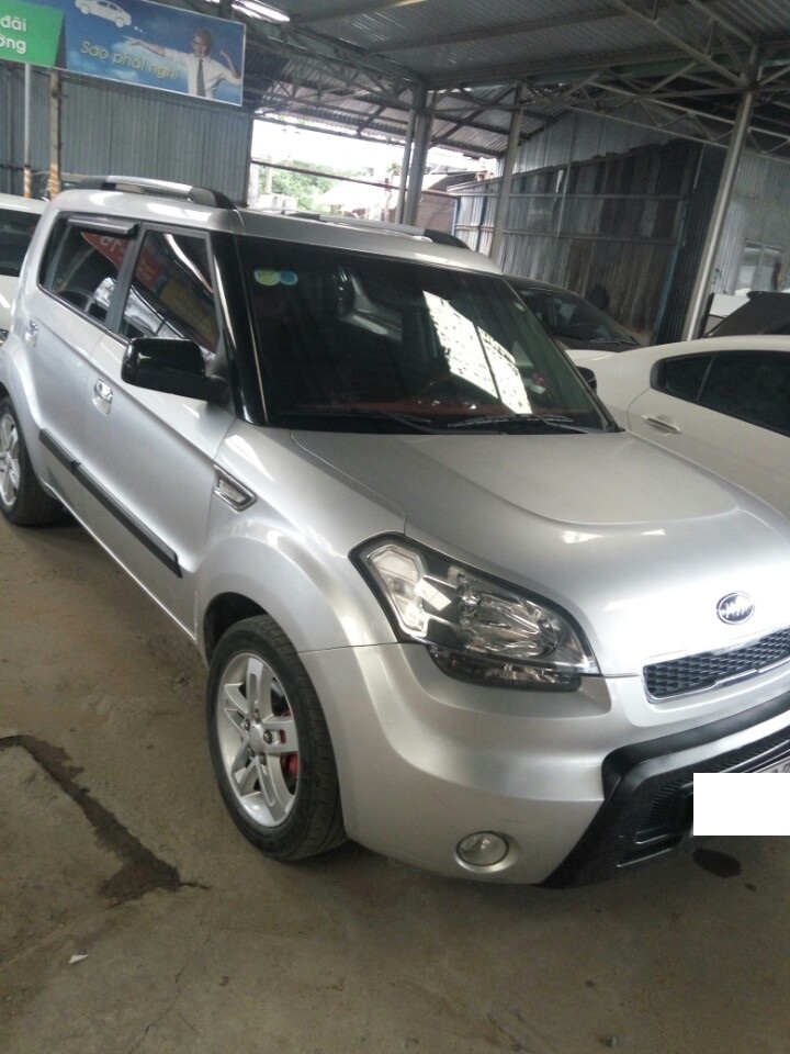 Kia Soul 4U 2008 - Cần bán xe Kia Soul 4U1.6AT, Sx 2008 đăng ký 2009, màu bạc, xe nhập