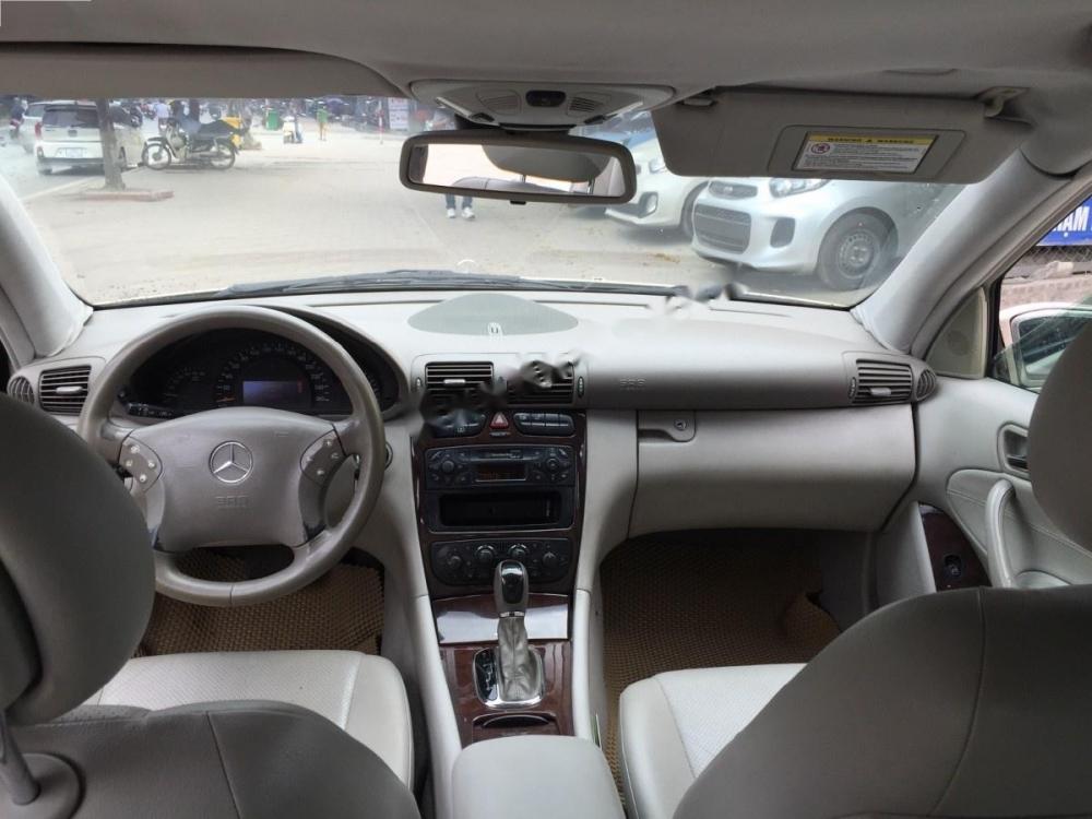Mercedes-Benz C200   2003 - Song Anh Auto cần bán Mercedes C200 màu vàng cát, đời 2003, đăng ký tên tư nhân, biển Hà Nội