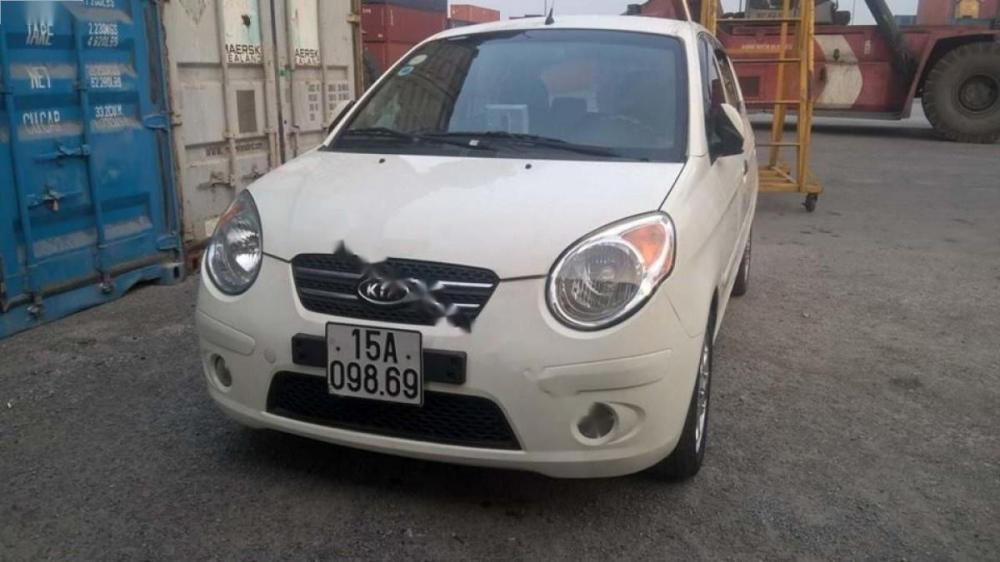 Kia Morning EX 2009 - Bán ô tô Kia Morning EX đời 2009, màu trắng chính chủ giá cạnh tranh