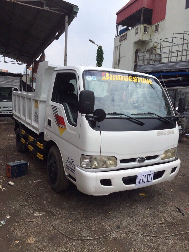 Kia Frontier 2002 - Xe ben tự đổ đời 2002, màu trắng