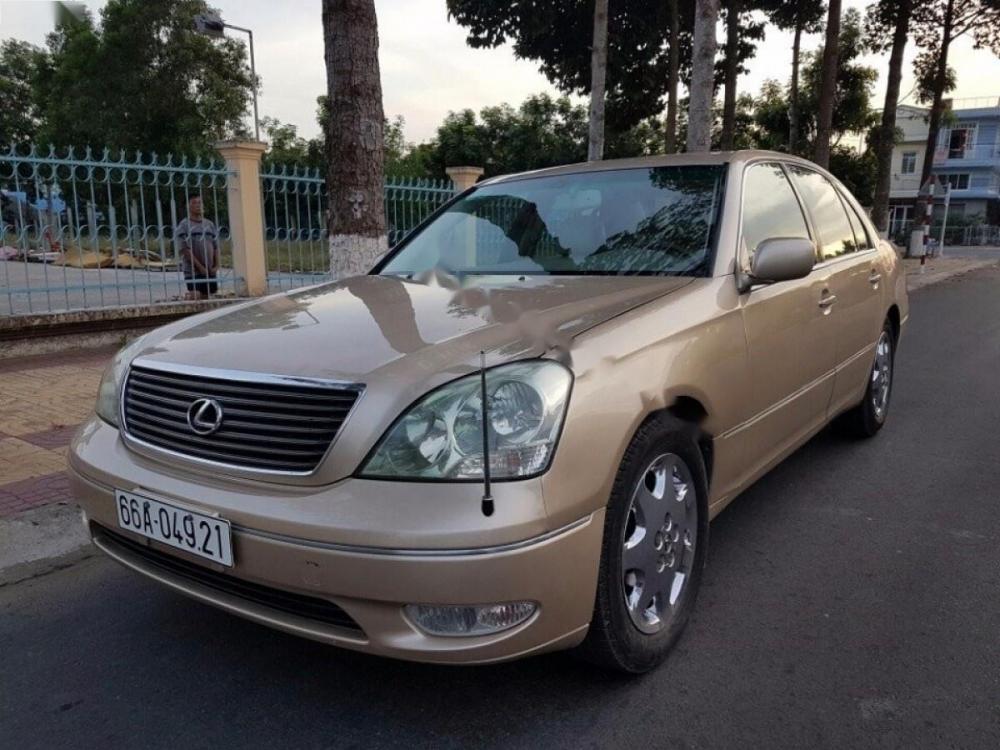 Lexus LS 430 2001 - Bán Lexus LS 430 đời 2001, màu hồng, nhập khẩu