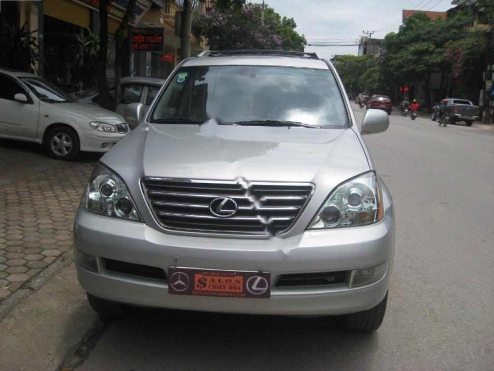 Lexus GX470   2006 - Bán Lexus GX470 đời 2006, màu bạc, xe nhập