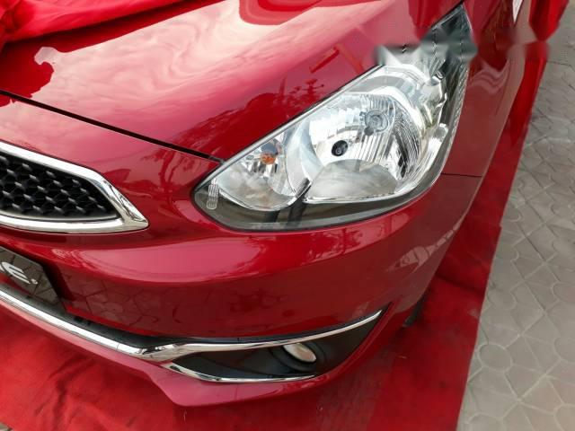 Mitsubishi Mirage   CVT 2017 - Bán Mitsubishi Mirage CVT đời 2017, màu đỏ, nhập khẩu nguyên chiếc 