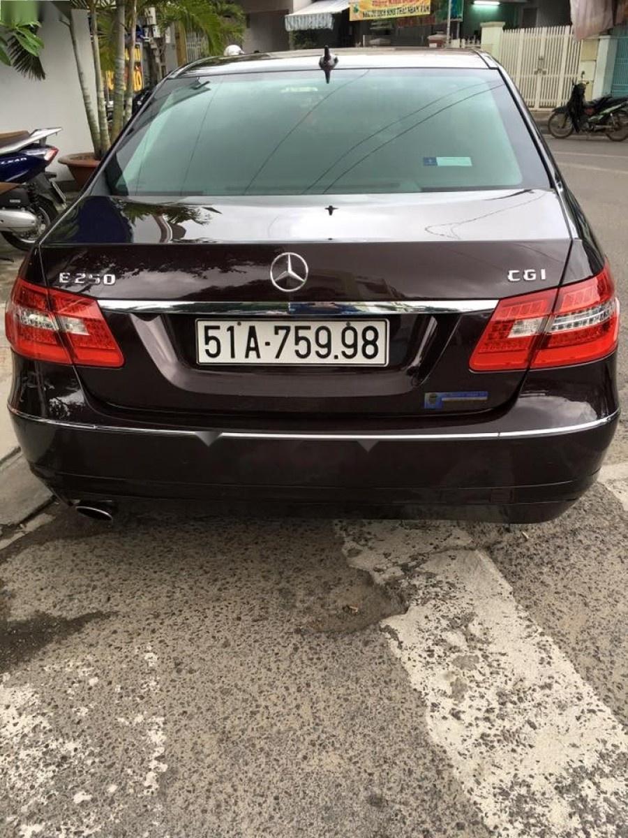 Mercedes-Benz E250 CGI 2009 - Cần bán lại xe Mercedes CGI đời 2009, màu nâu