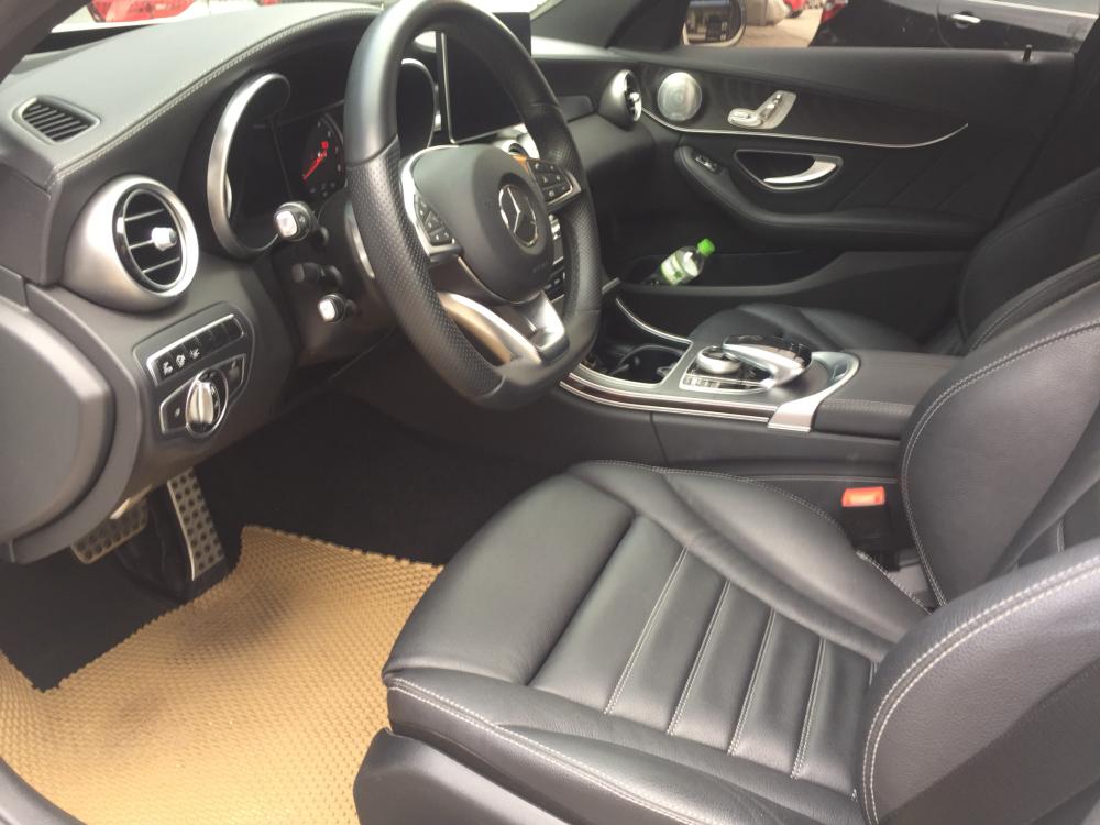 Mercedes-Benz C300 AMG 2015 - Bán C300 AMG trắng - đen SX 2015