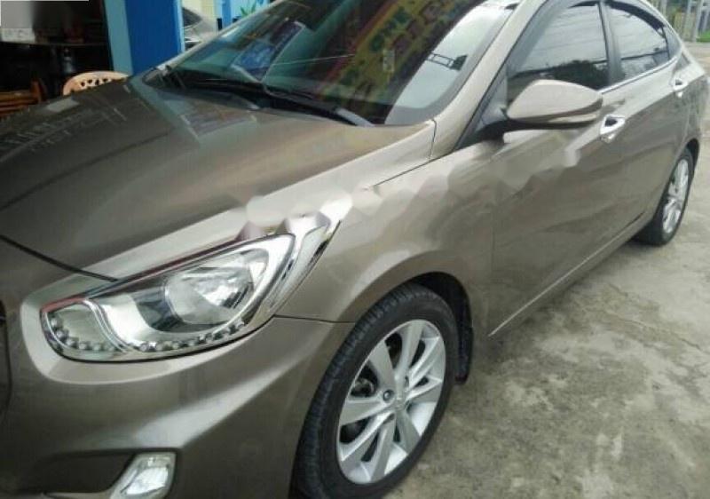 Hyundai Accent MT 2011 - Bán xe Hyundai Accent MT đời 2011, màu xám, nhập khẩu  