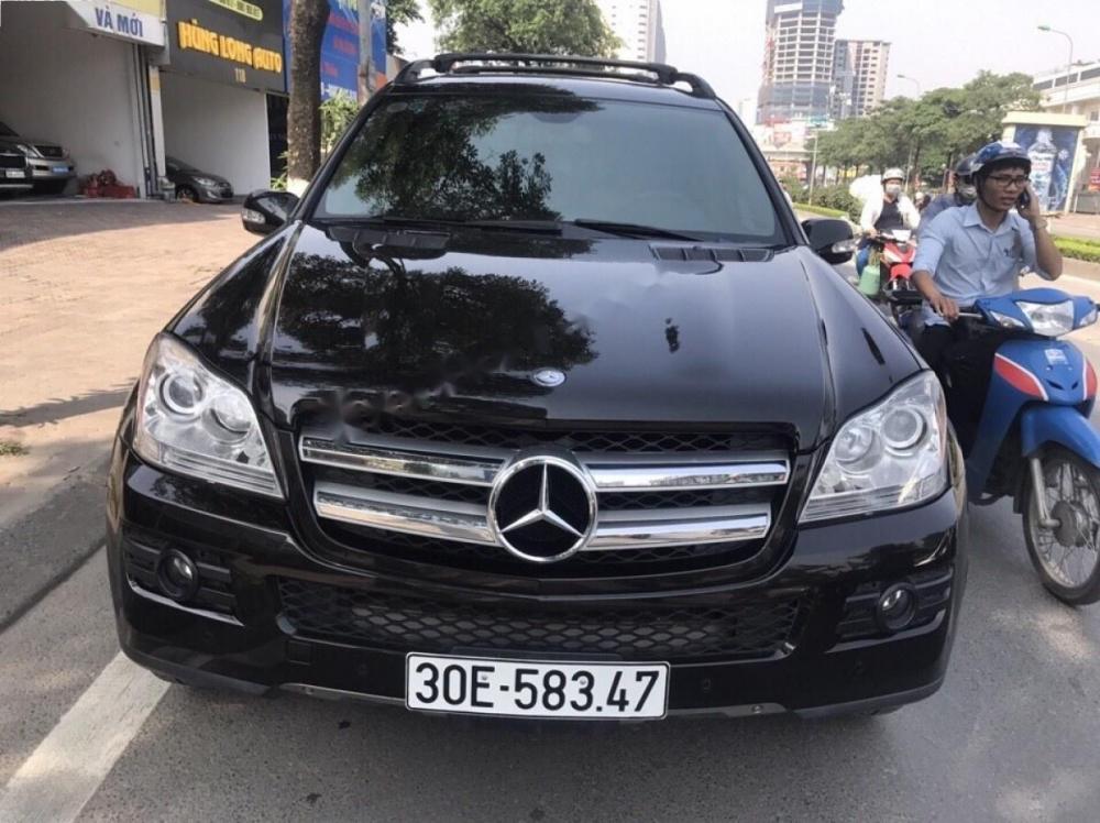 Mercedes-Benz GL 450 2008 - Cần bán lại xe Mercedes GL 450 đời 2008, màu đen, nhập khẩu chính hãng chính chủ