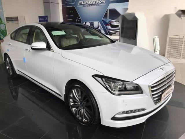Hyundai Genesis   3.8  2017 - Bán ô tô Hyundai Genesis 3.8 năm 2017, màu trắng, nhập khẩu