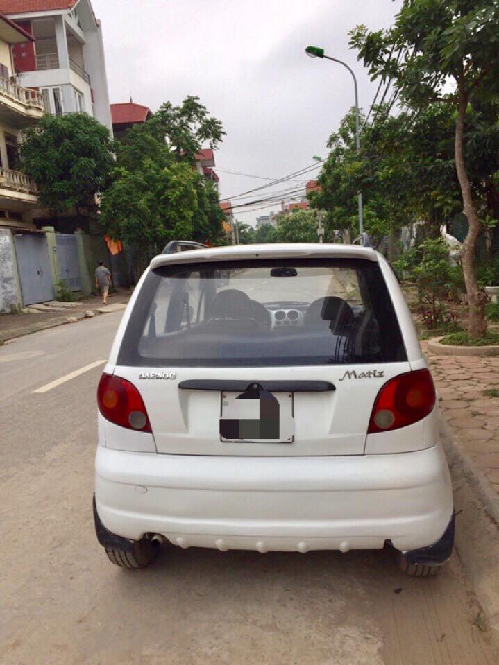 Daewoo Matiz MT 2007 - Bán Daewoo Matiz MT đời 2007, màu trắng biển HN