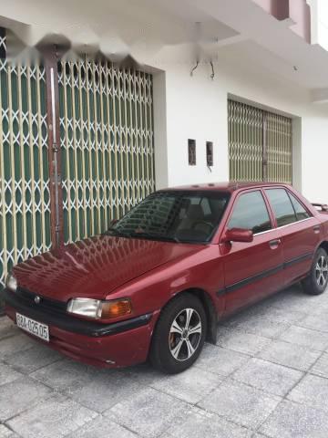 Mazda 323   1995 - Cần bán gấp Mazda 323 1995, màu đỏ, xe cũ