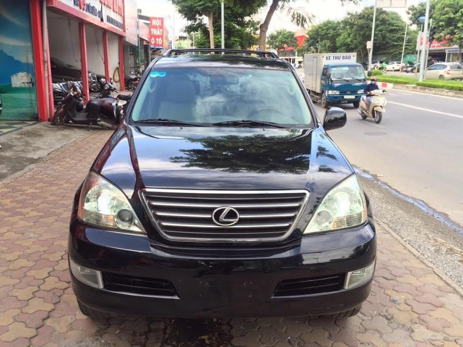 Lexus GX470   2008 - Cần bán gấp Lexus GX470 2008, màu đen, nhập khẩu chính hãng