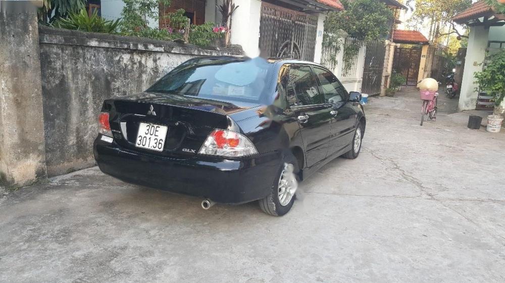 Mitsubishi Lancer GLX 1.6AT 2005 - Cần bán xe Mitsubishi Lancer GLX 1.6AT đời 2005, màu đen