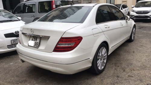 Mercedes-Benz C250  1.8 AT  2012 - Chính chủ bán ô tô Mercedes C250 1.8 AT đời 2012, màu trắng