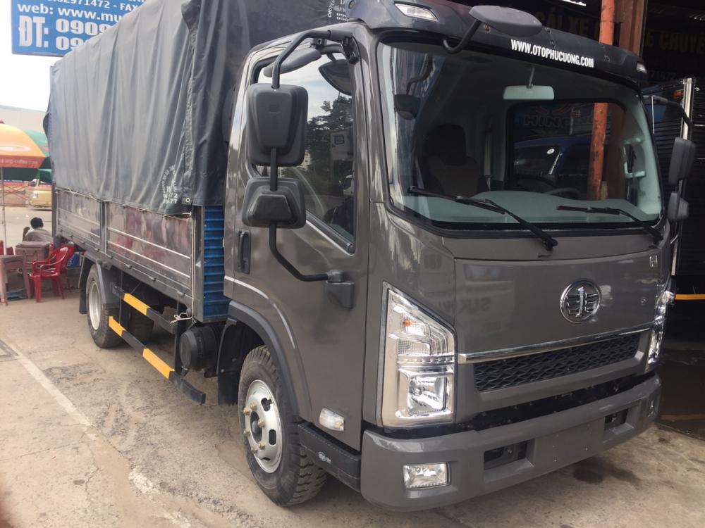 FAW FRR 2015 - Xe tải Faw 6T2, Thùng mui bạc, nhà máy thanh lí giá sốc