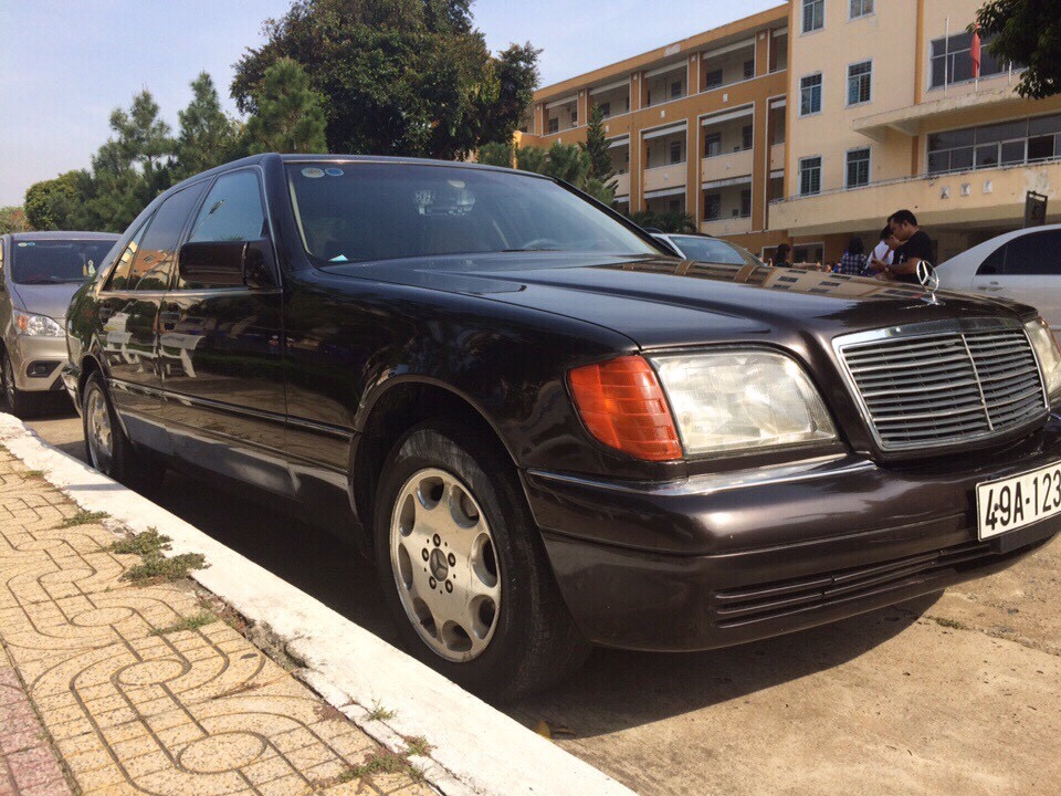 Mercedes-Benz S class S320  1995 - Bán Mercedes S320 đời 1995, màu nâu, nhập khẩu nguyên chiếc, 259tr