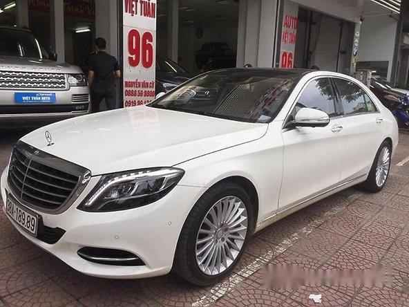 Mercedes-Benz S500 2016 - Bán Mercedes S500 đời 2016, màu trắng, nhập khẩu