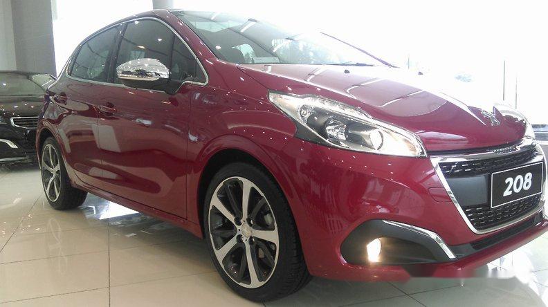 Peugeot 208 Facelift 2015 - Bán ô tô Peugeot 208 Facelift đời 2015, màu đỏ
