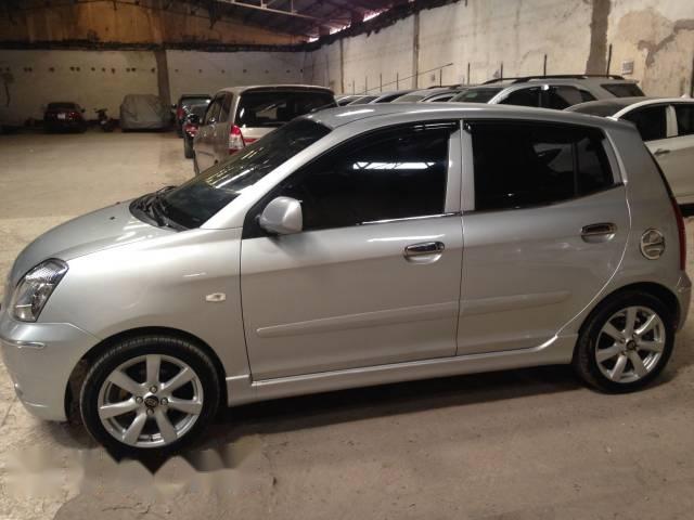 Kia Morning   SLX   2004 - Bán xe cũ Kia Morning SLX đời 2004, màu bạc còn mới