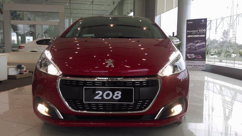 Peugeot 208 Facelift 2015 - Bán ô tô Peugeot 208 Facelift đời 2015, màu đỏ