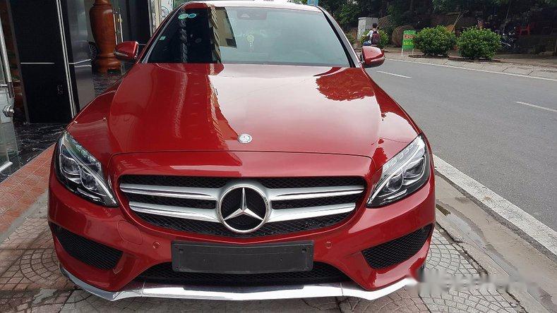 Mercedes-Benz C250  AMG  2015 - Bán ô tô Mercedes C250 AMG đời 2015, màu đỏ