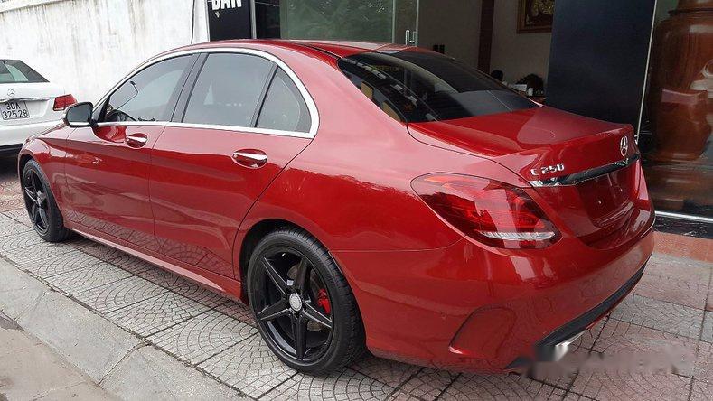 Mercedes-Benz C250  AMG  2015 - Bán ô tô Mercedes C250 AMG đời 2015, màu đỏ