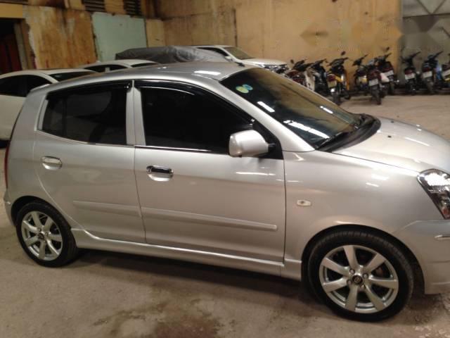 Kia Morning   SLX   2004 - Bán xe cũ Kia Morning SLX đời 2004, màu bạc còn mới