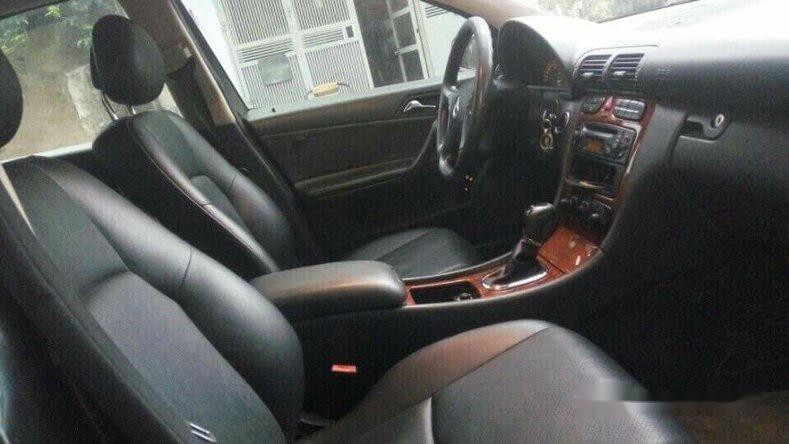 Mercedes-Benz C200 2002 - Bán ô tô Mercedes C200 đời 2002, màu đen