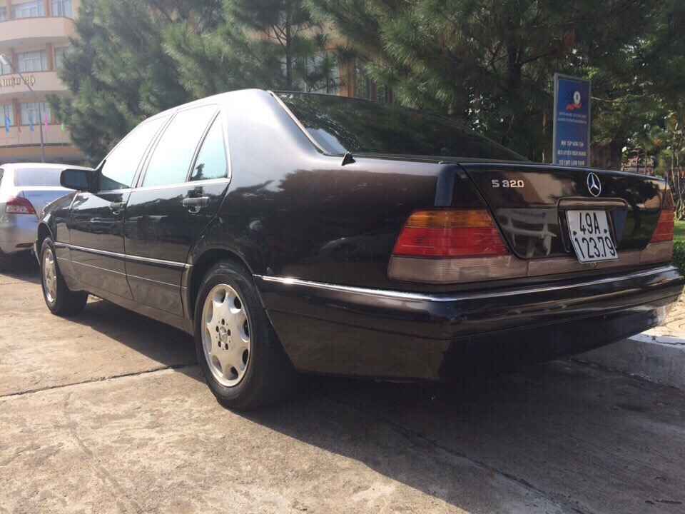 Mercedes-Benz S class S320  1995 - Bán Mercedes S320 đời 1995, màu nâu, nhập khẩu nguyên chiếc, 259tr