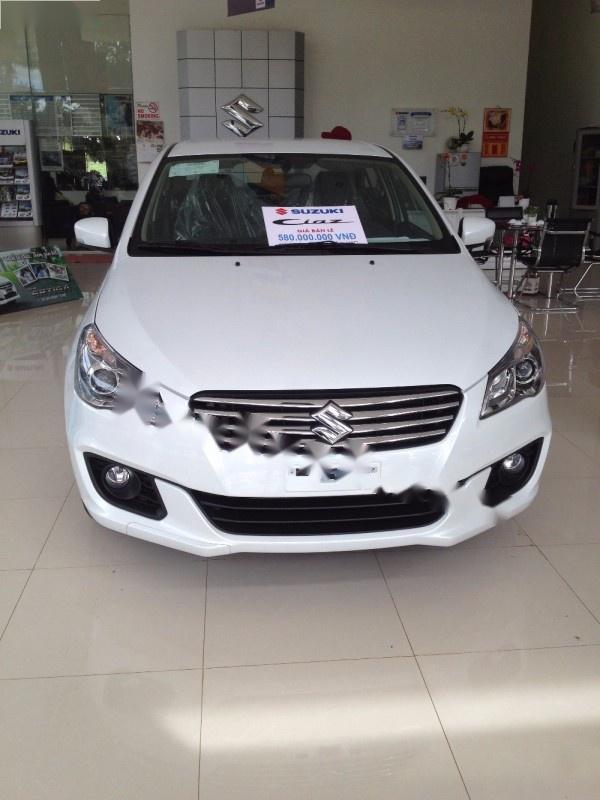 Suzuki Ciaz 1.4AT 2017 - Bán Suzuki Ciaz 1.4AT đời 2017, màu trắng, nhập khẩu