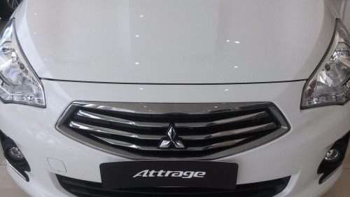 Mitsubishi Attrage   1.2 AT  2017 - Bán ô tô Mitsubishi Attrage 1.2 AT 2017, màu trắng 