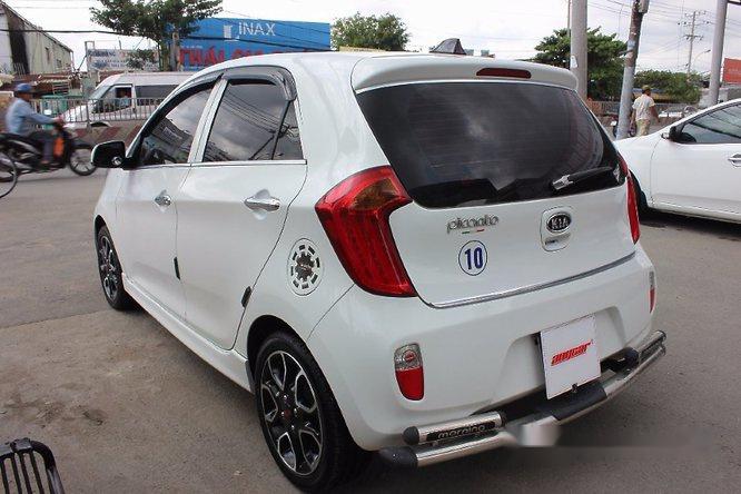 Kia Picanto 1.25AT 2011 - Bán Kia Picanto 1.25AT đời 2011, màu trắng, nhập khẩu  