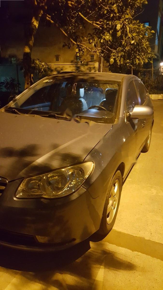 Hyundai Elantra 1.6AT 2007 - Bán ô tô Hyundai Elantra 1.6AT đời 2007, màu xanh lam, xe nhập  