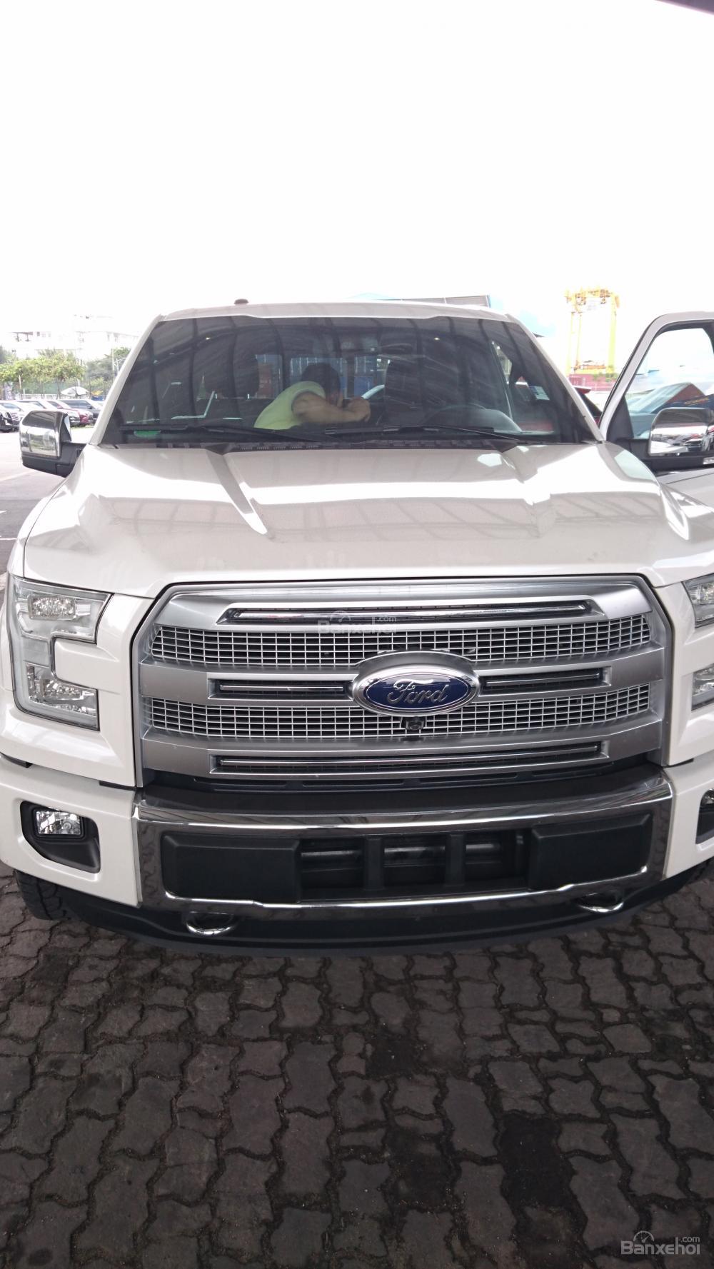 Ford F 150 Platinum 3.5L  2016 - Bán ô tô Ford F 150 Platinum, màu trắng, nhập khẩu Mỹ