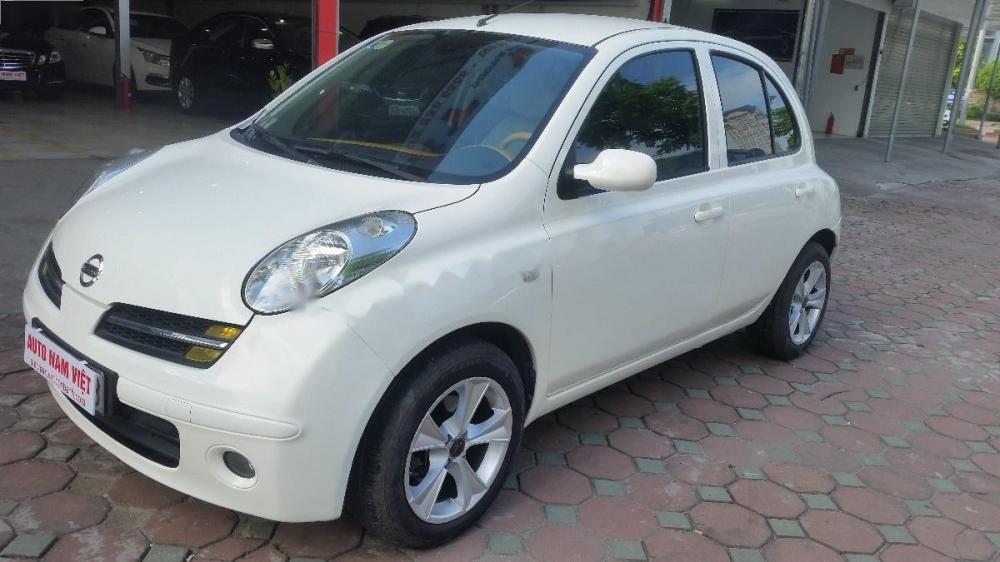 Nissan Micra 1.3AT 2007 - Chính chủ bán xe Nissan Micra 1.3AT đời 2007, màu trắng, nhập khẩu