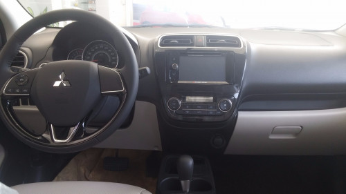 Mitsubishi Attrage   1.2 AT  2017 - Bán ô tô Mitsubishi Attrage 1.2 AT 2017, màu trắng 