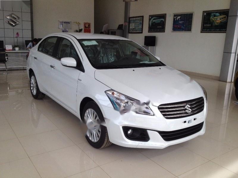 Suzuki Ciaz 1.4AT 2017 - Bán Suzuki Ciaz 1.4AT đời 2017, màu trắng, nhập khẩu