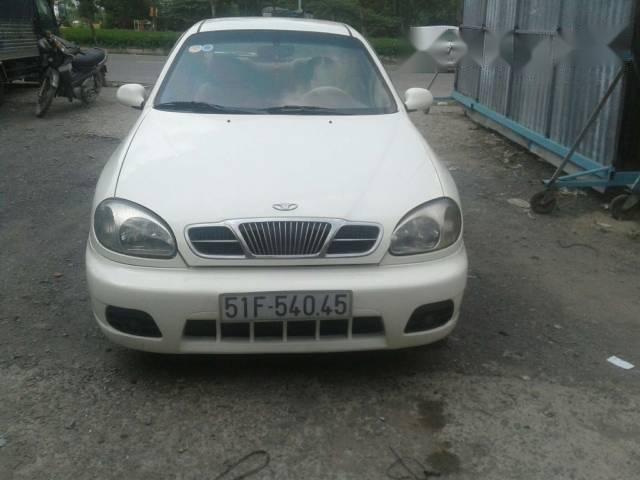 Daewoo Aranos 2002 - Bán Daewoo Aranos đời 2002, màu trắng, giá 108tr
